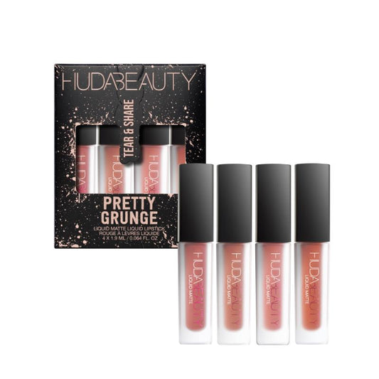 HUDA BEAUTY Pretty Grunge Liquid Matte Quad