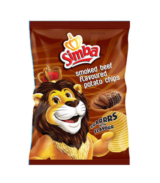 Simba Smoked Beef 36g Box of 48 Chips