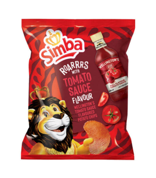 Simba Chips Tomato Sauce 36g Box of 48