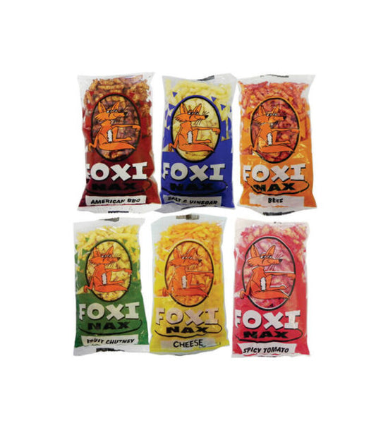Foxi Nax Mixed Assorted Chips 75g Pack of 40