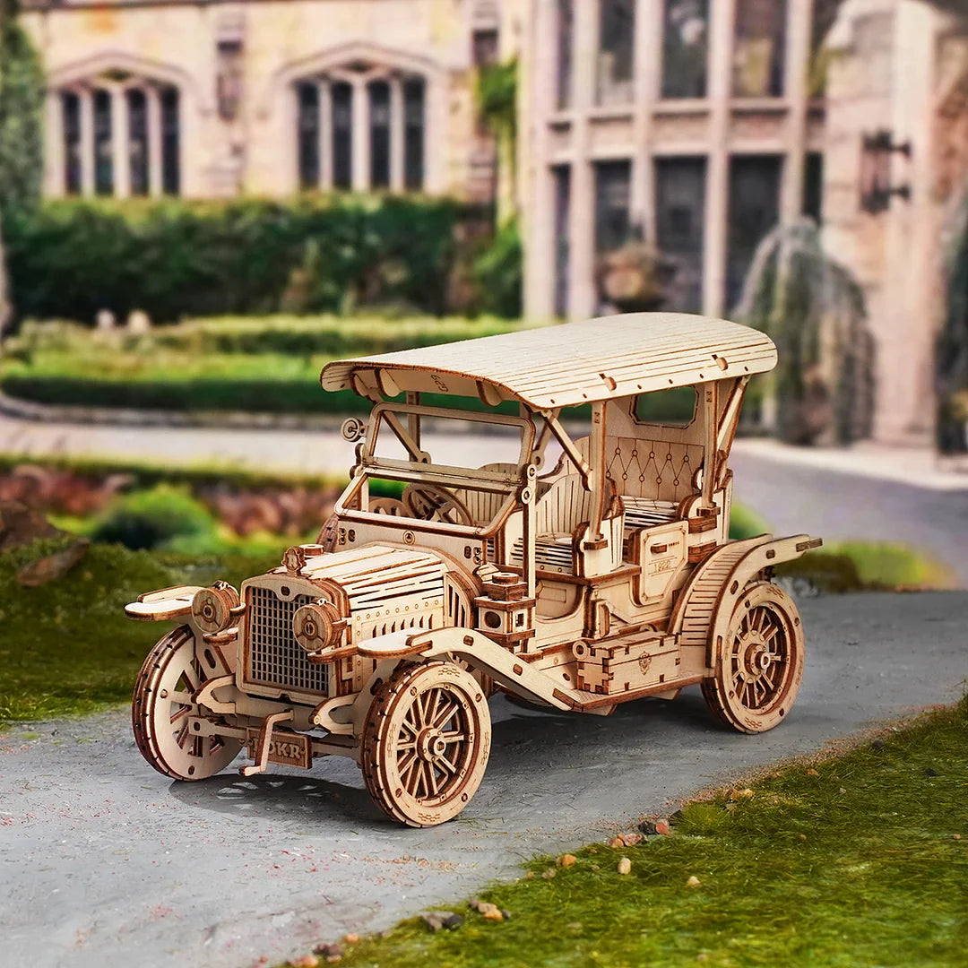 Robotime Vintage Car 3D Wooden Puzzle