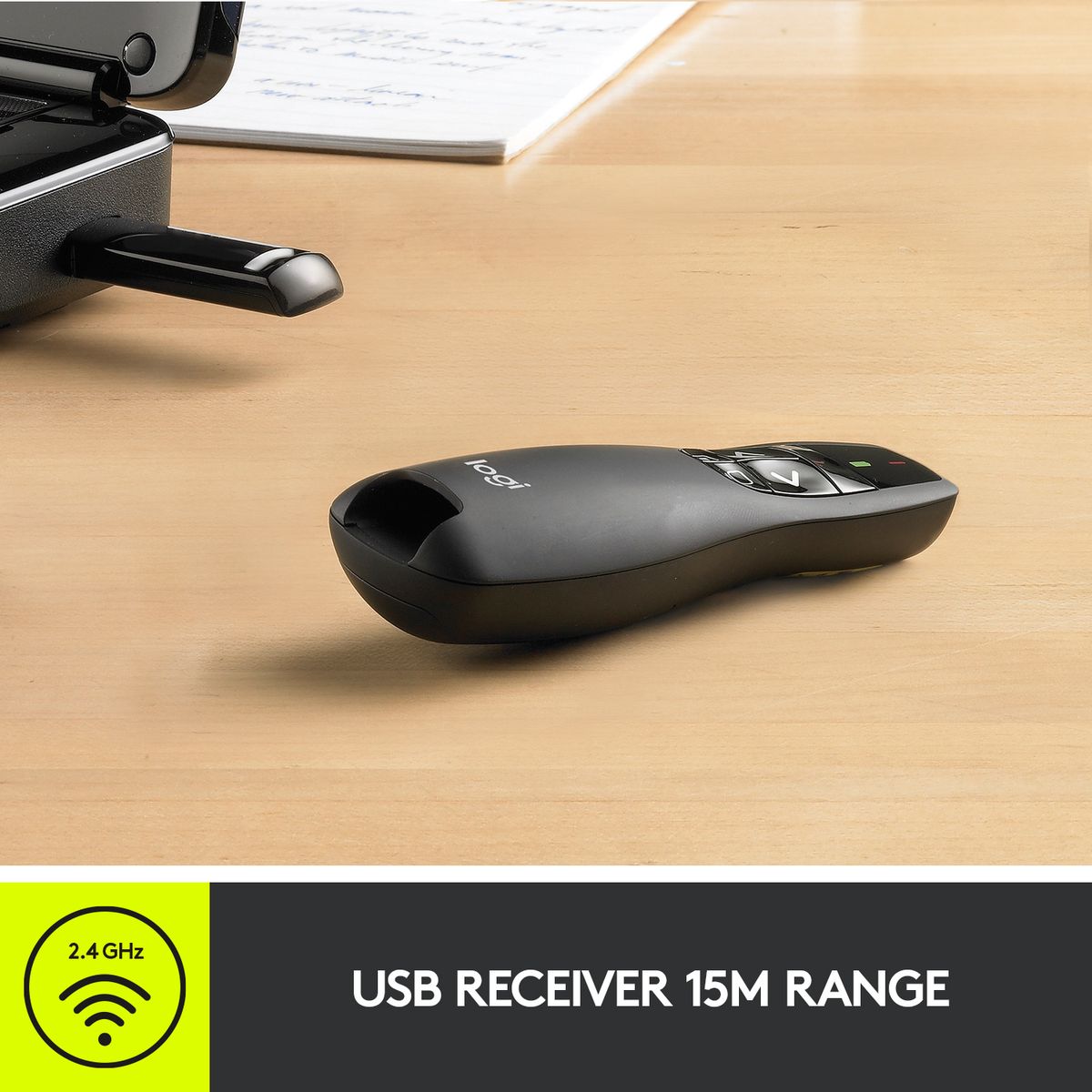 Logitech R400 Wireless Presenter (2 Year Warranty Parallel Import)