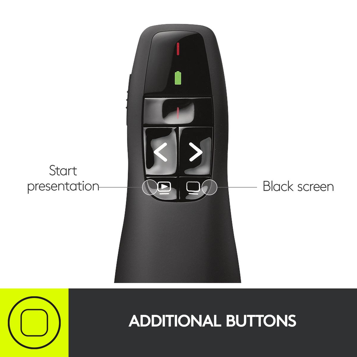 Logitech R400 Wireless Presenter (2 Year Warranty Parallel Import)