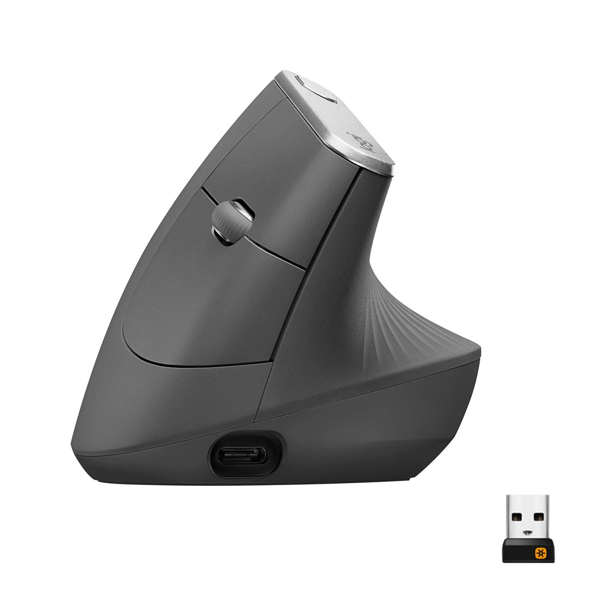 Logitech MX Vertical Advanced Ergonomic Wireless Mouse Grey (2 Year Warranty, Parallel Import)