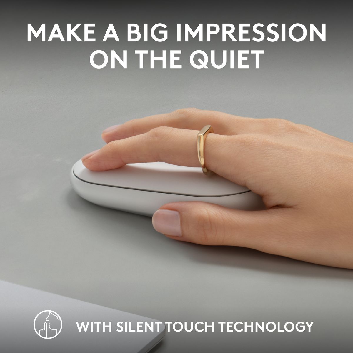 Logitech Pebble Mouse 2 M350s Slim Bluetooth Wireless Mouse (2 Year Warranty, Parallel Import)