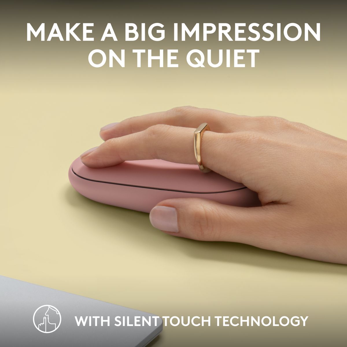 Logitech Pebble Mouse 2 M350s Slim Bluetooth Wireless Mouse (2 Year Warranty, Parallel Import)