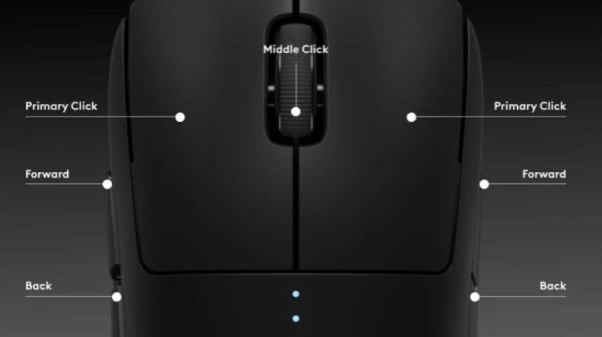 Logitech PRO 2 LIGHTSPEED Ambidextrous Wireless Gaming Mouse (2 Year Warranty, Parallel Import)