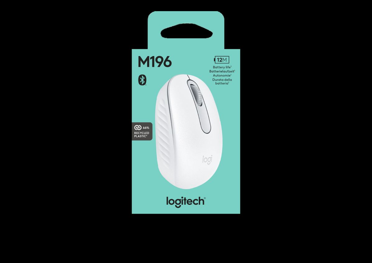 Logitech M196 Bluetooth Mouse With 1000 DPI Tracking (2 Year Warranty, Parallel Import)