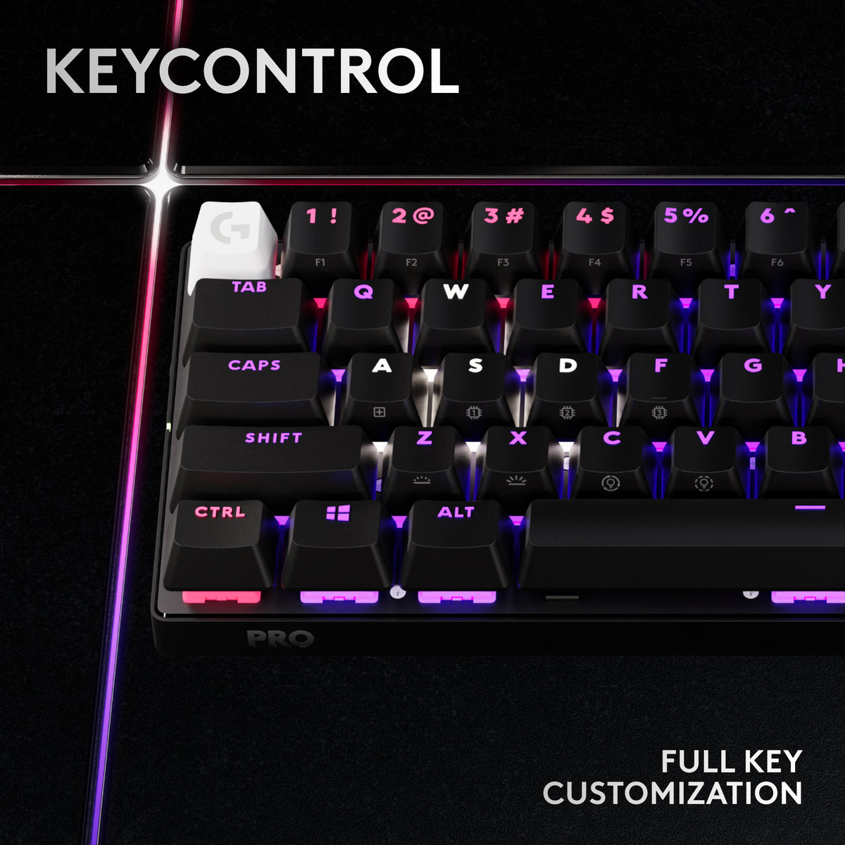 Logitech - Pro X 60 Lightspeed Wireless Gaming Keyboard - Black (2 Year Warranty, Parallel Import)