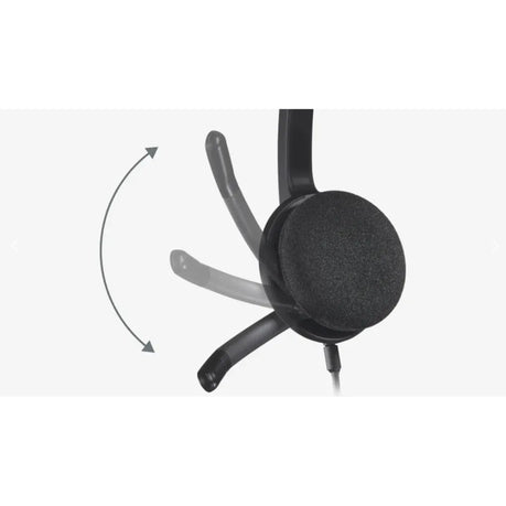 Logitech H340 USB Headset with Noise-Cancelling microphone (2 Year Warranty, Parallel Import)