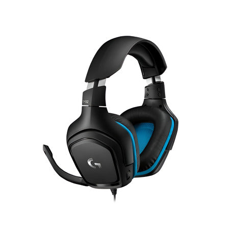 Logitech G432 Gaming Headset Wired 7.1 Surround Sound (2 Year Warranty, Parallel Import)