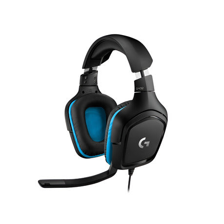 Logitech G432 Gaming Headset Wired 7.1 Surround Sound (2 Year Warranty, Parallel Import)