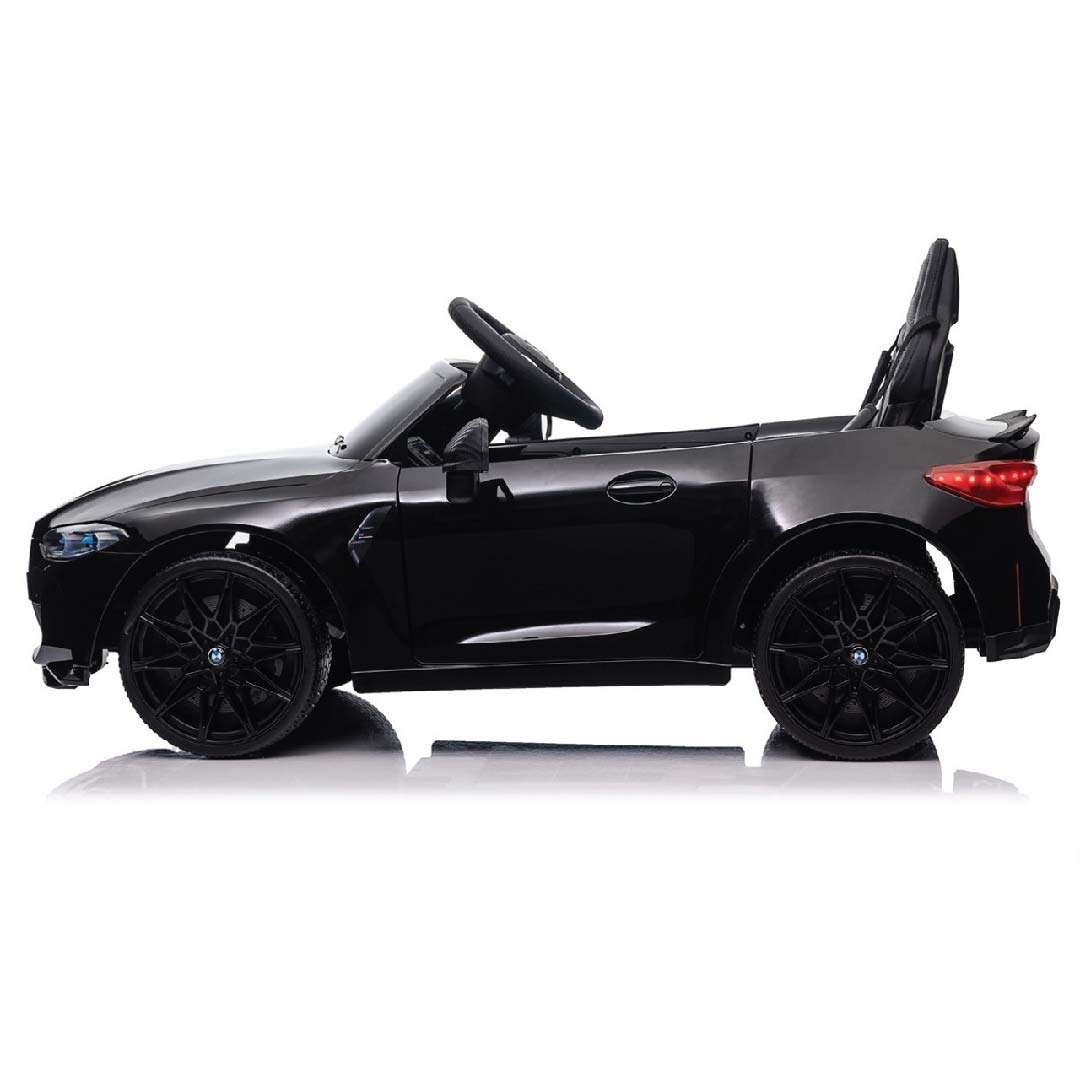 BMW M4 Kids Ride on Car With Rubber Wheels 12v(Licensed) Black