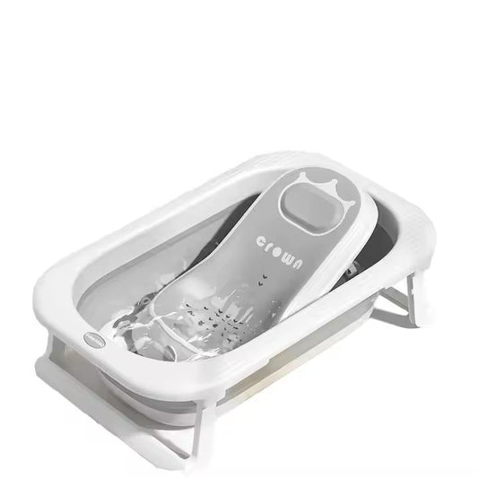 Babies-Up Crown Collapsible Baby Newborn Bathtub Thermometer With Seat
