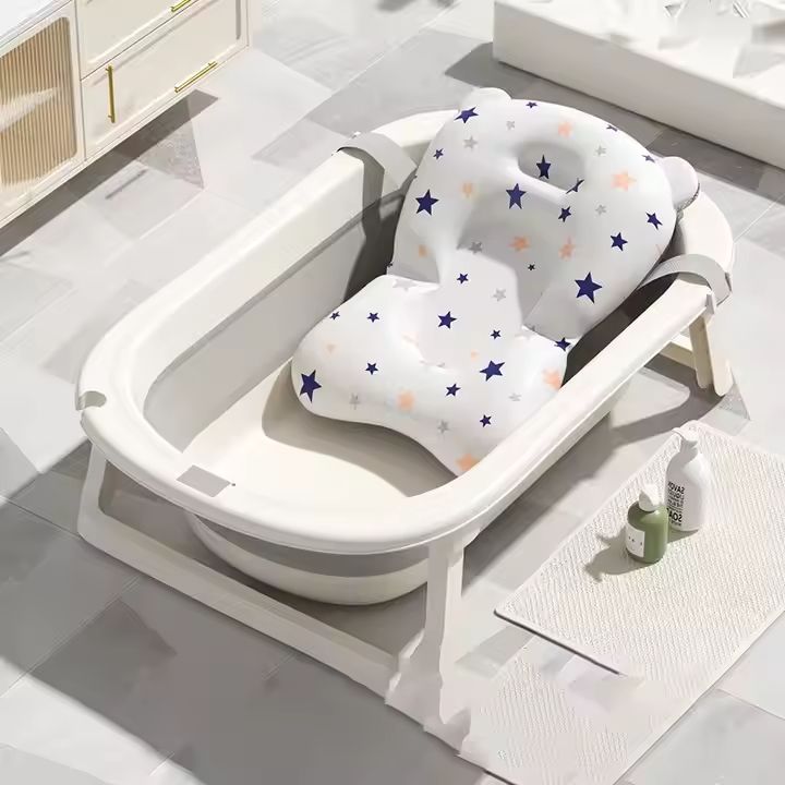 Babies-Up Crown Collapsible Baby Newborn Bathtub Thermometer With Seat