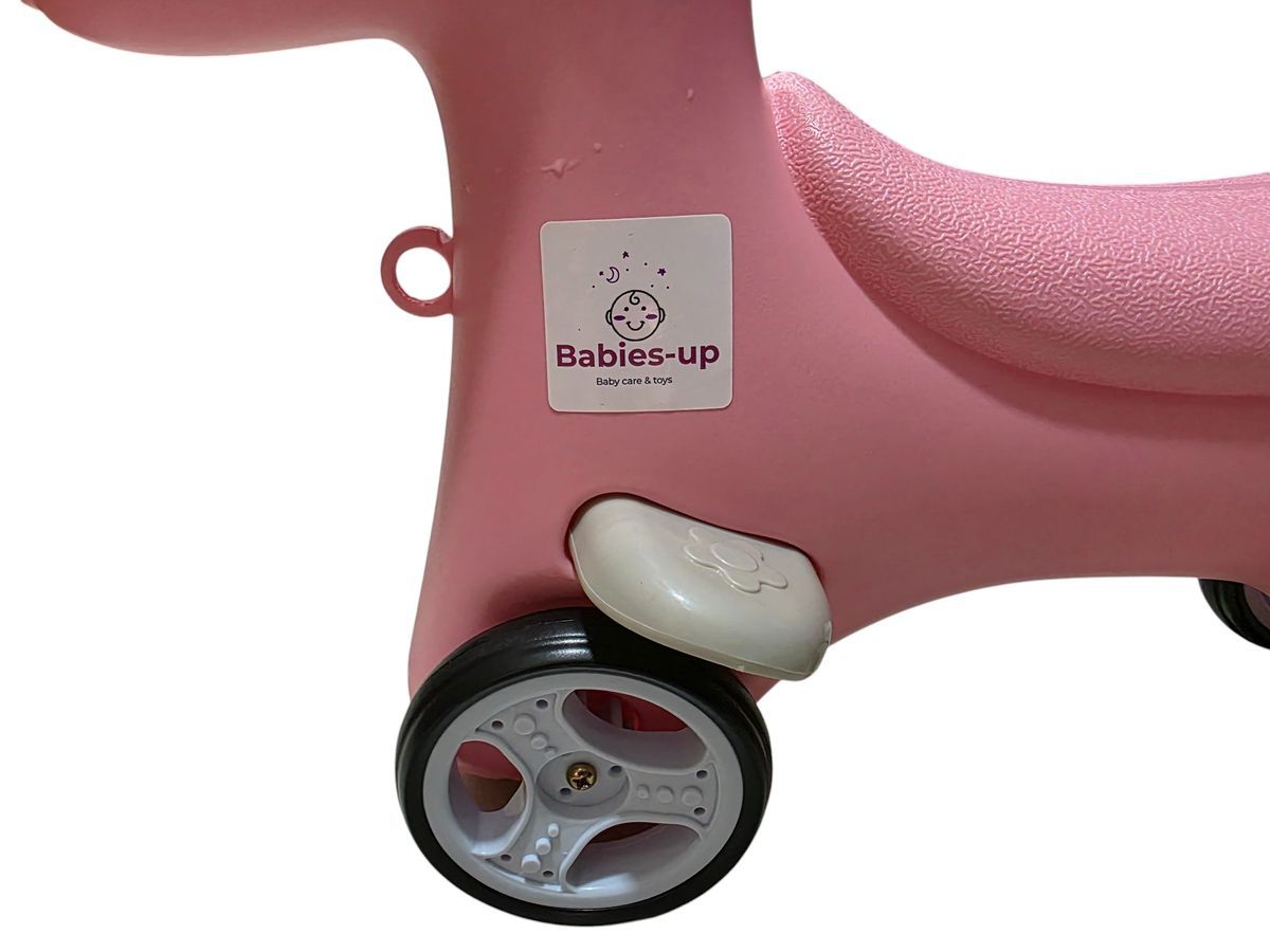 Babies-Up Rocking Dino Horse with Delight Music for Kids Age 3 in 1 Rocker