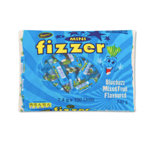 Beacon 100 Mini Fizzer Blue Buzz Flavoured Sweets