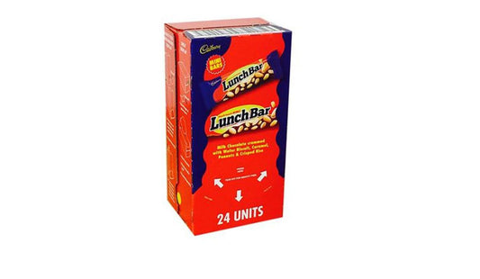 Cadbury Mini Lunch Bar Chocolate - (24 x 23g Bars)