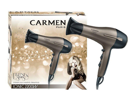 Carmen 2400W Professional Hair Dryer Ionic Britney Spears