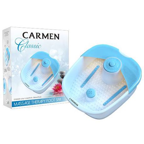 Carmen Massage Therapy Foot Spa - White
