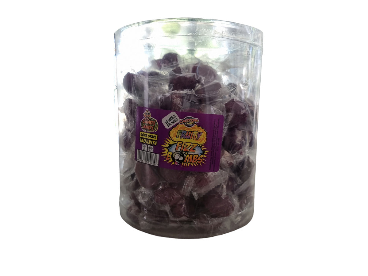 Handmade British Fizzy Fruit Candy – 500g Assortment Of Sour Gummy Sweets