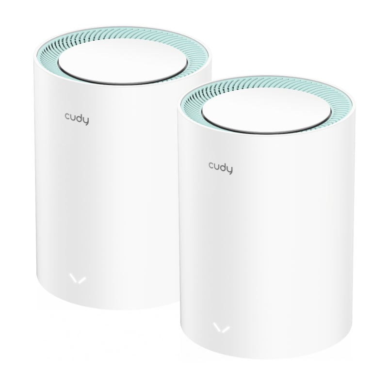 Work and play securely with the Cudy M1300 AC1200 Gigabit Whole Home Wi-Fi System. The Cudy M1300 seamlessly connects your entire home with reliable Wi-Fi. Finally, you can stream, surf, and game from anywhere. Say goodbye to dead spots and Neck Scarfering without buying a brand-new Wi-Fi ecosystem. The M1300 can help you create a more flexible and cost-effective network to cover your entire family.
With a built-in PPTP/L2TP/OpenVPN/WireGuard/IPSec and Zerotier VPN Client, this router can easily establish