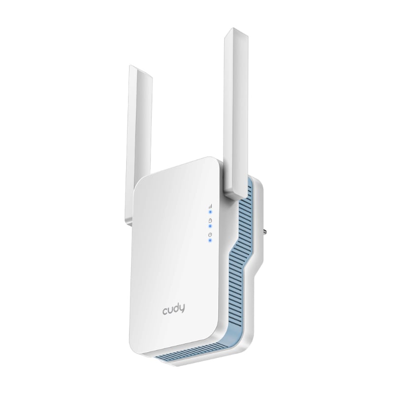 Easily boost the range of your existing WiFi router to hard-to-reach areas with the latest Wi-Fi technology. It can reach transfer speeds of up to 1.2Gbps for 4K/HD streaming and endless browsing on your laptops, gaming consoles, smartphones, and more. Connect more devices that are out of range from your main router while eliminating poor performance and weak WiFi. One high-speed Gigabit Ethernet port lets you easily connect to a nearby wired device for faster speed and uninterrupted connection.