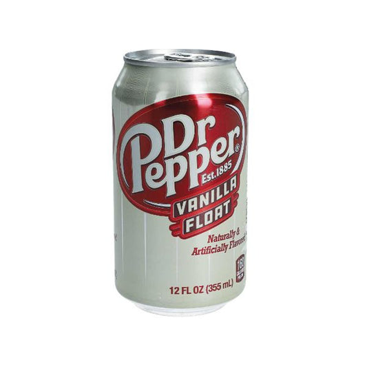 Dr Pepper Vanilla Float Soda - 12 x 355ml