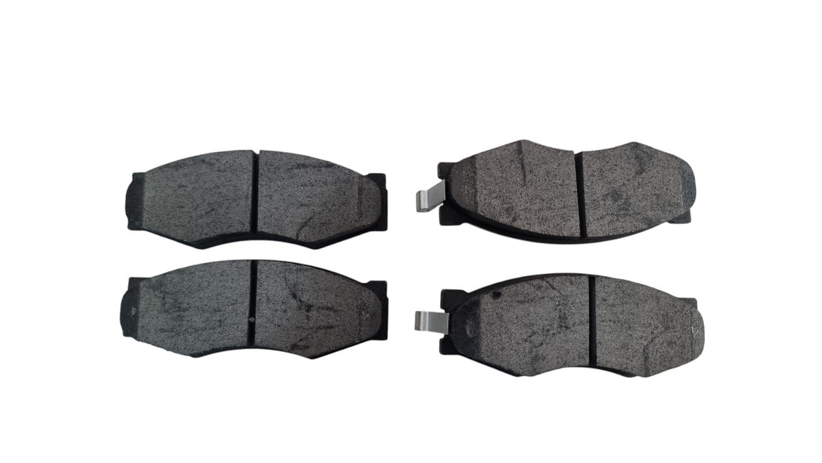 Dunlop Brake Disc Pad Set for Mazda, Courier, and Ford (Set of 4 Pads)
Upgrade your vehicle's braking performance with the Dunlop Brake Disc Pad Set, designed for Mazda, Courier, and Ford models. This high-quality set includes four premium brake pads, crafted for optimal stopping power, durability, and safety.
Features:
Precision Fit: Engineered for compatibility with Mazda, Courier, and Ford models, ensuring a hassle-free installation.
Durable Material: Manufactured with high-grade materials to resist w