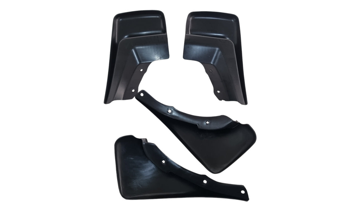 Dunlop Mudflaps Compatible with Toyota Tazz 2001 & Onwards Set
Dunlop Mudflap Set for Toyota Tazz (2001 Onwards)
Protect your Toyota Tazz from mud, debris, and road grime with the durable Dunlop Mudflap Set, designed specifically for models from 2001 onwards. This set ensures your vehicle remains clean and safeguarded, even in challenging road conditions.
Features:
Custom Fit: Tailored design to seamlessly fit Toyota Tazz models (2001 and onwards).
Durable Construction: Made from high-quality, flexi