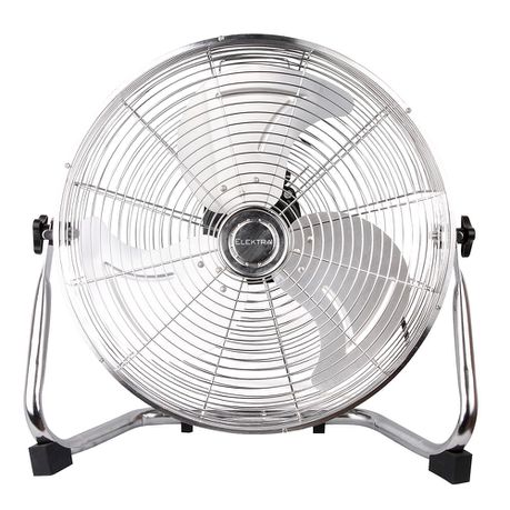 Elektra - 36cm Power Fan - Silver