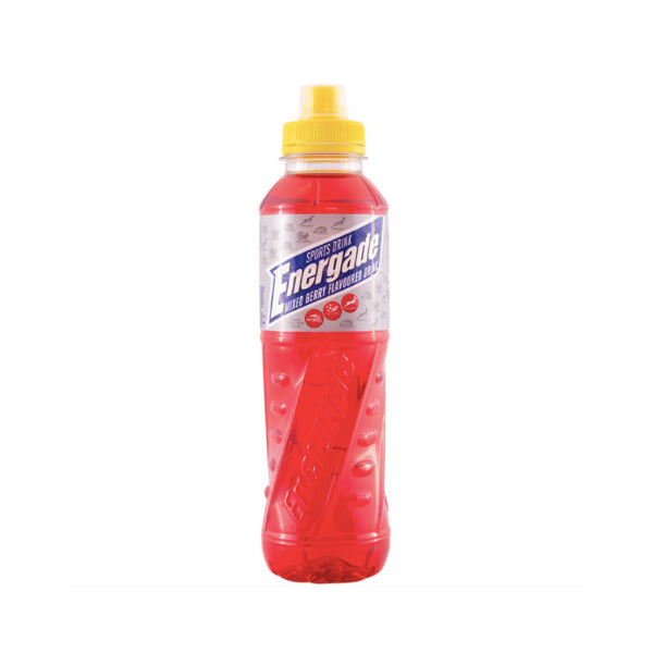 Energade - Energy Sport Drink Mixed Berry 500ml - Set of 24
Energade sports performance range has been developed to deliver a rapidly available & effective source of carbohydrates & electrolytes to help replenish fluids & minerals lost through sport & exercise.