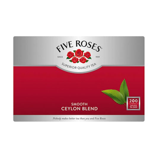 Five Roses Tagless Teabags 200s Pack of 4