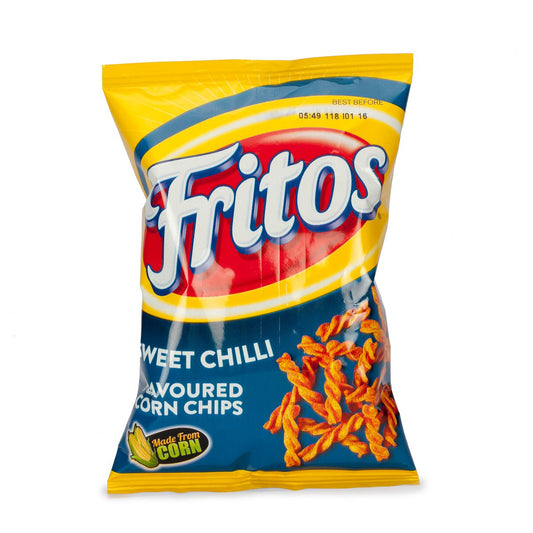 Fritos Sweet Chilli Flavoured Corn Chips - Box of 48 x 25g Packets