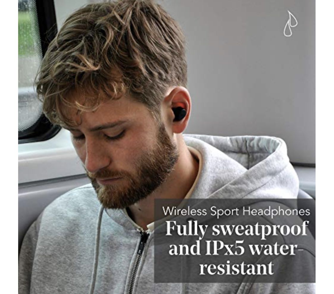 Jays - M-Five True Wireless Water Resistant Earphones and Charging Case