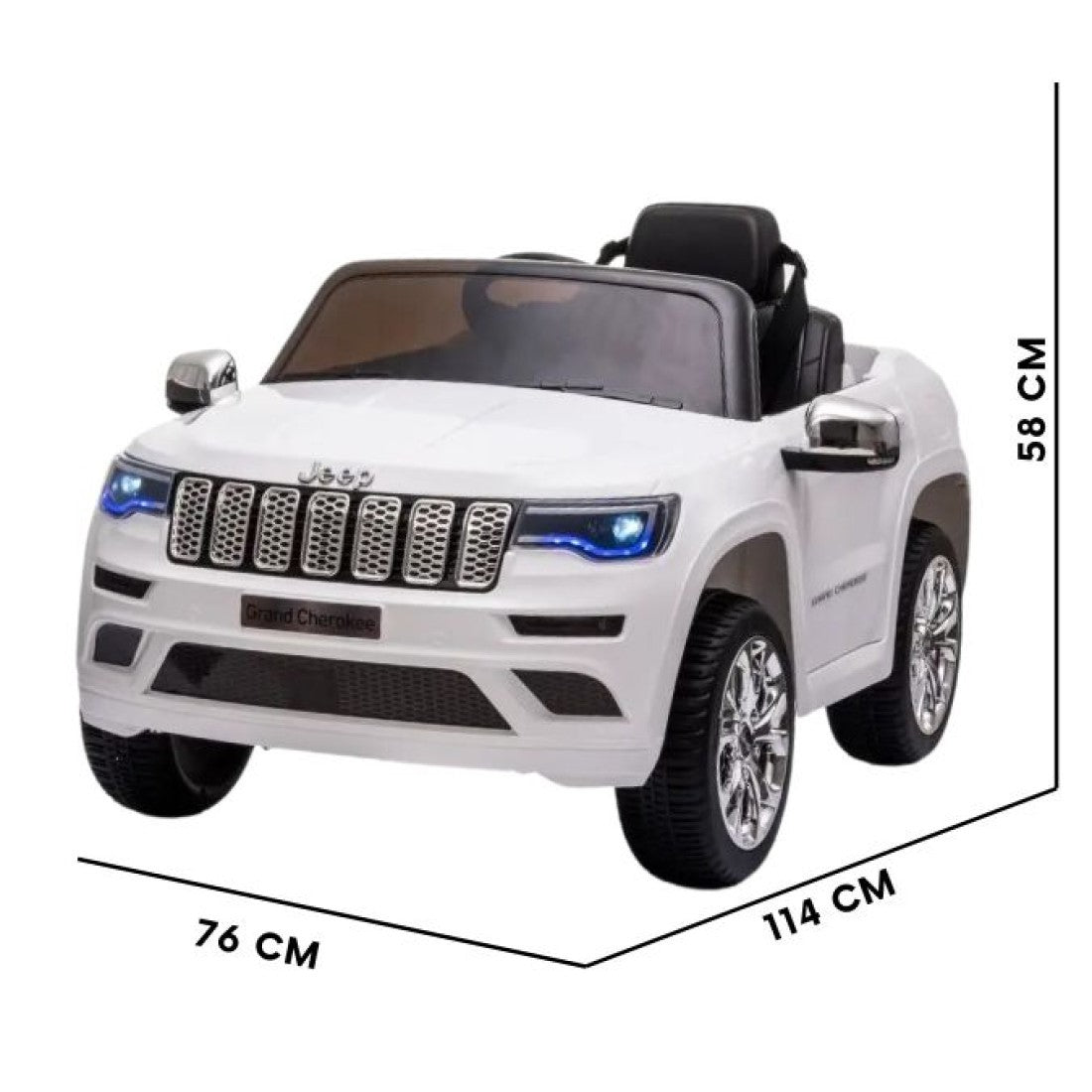 Jeep Grand Cherokee Kids Electric Ride on Car 12v