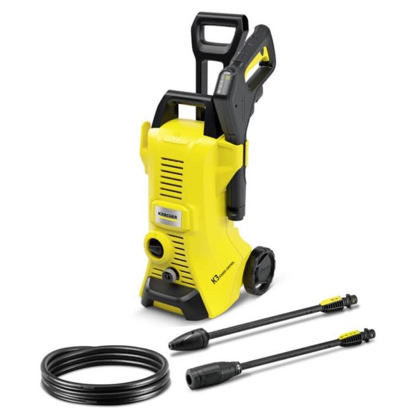 Karcher K 3 Power Control Pressure Washer
K 3 Power Control pressure washer with G 120 Q Power Control spray gun and spray lances. With application consultant via app, which provides practical tips for even more efficient cleaning results.
Ideal for cleaning bicycles, motor bikes, cars, trailers and caravans as well as jobs around the garden like small patios and wooden decks, garden tools and more