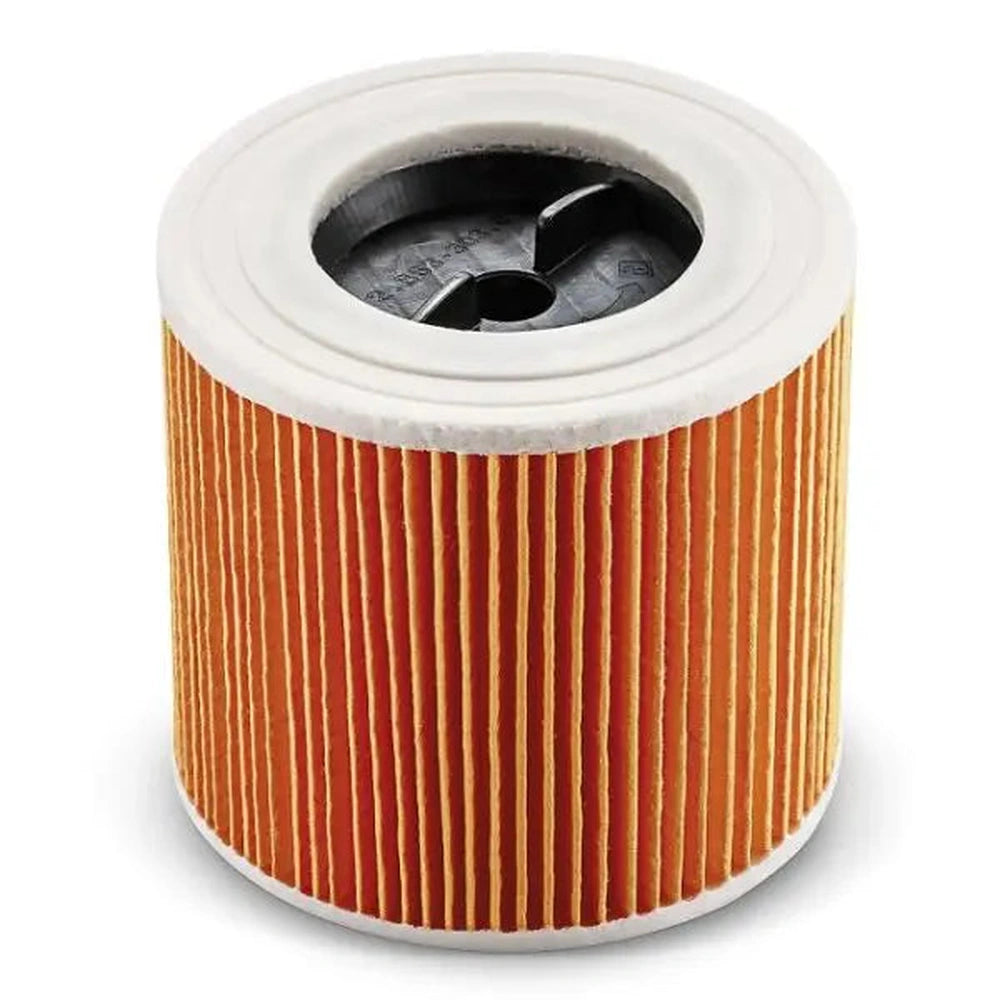 Karcher WD 2/WD 3 & SE 4001 Cartridge Filter
Karcher cartridge filter suitable for wet and dry use without filter replacement.
Simple and convenient: The cartridge filter allows you to vacuum without any need for additional filter changes. The filter can be easily attached and removed by twisting it. No additional locking elements are required. In addition, the filter ensures excellent dust retention. Suitable for the Kärcher wet and dry vacuum cleaners WD 1 Compact Battery, WD 2, WD 2 Plus, WD 3, WD
