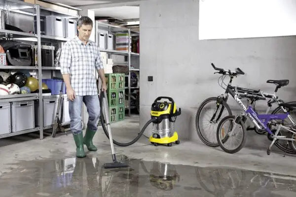 Karcher WD 6 Car Wet & Dry Vacuum Cleaner
Very powerful suction with outstanding energy efficiency (power consumption 1300 watts) and 30-litre stainless steel container, a 6-metre-long cord and a 2.2-metre-long suction hose. Combo includes car interior cleaning kit.