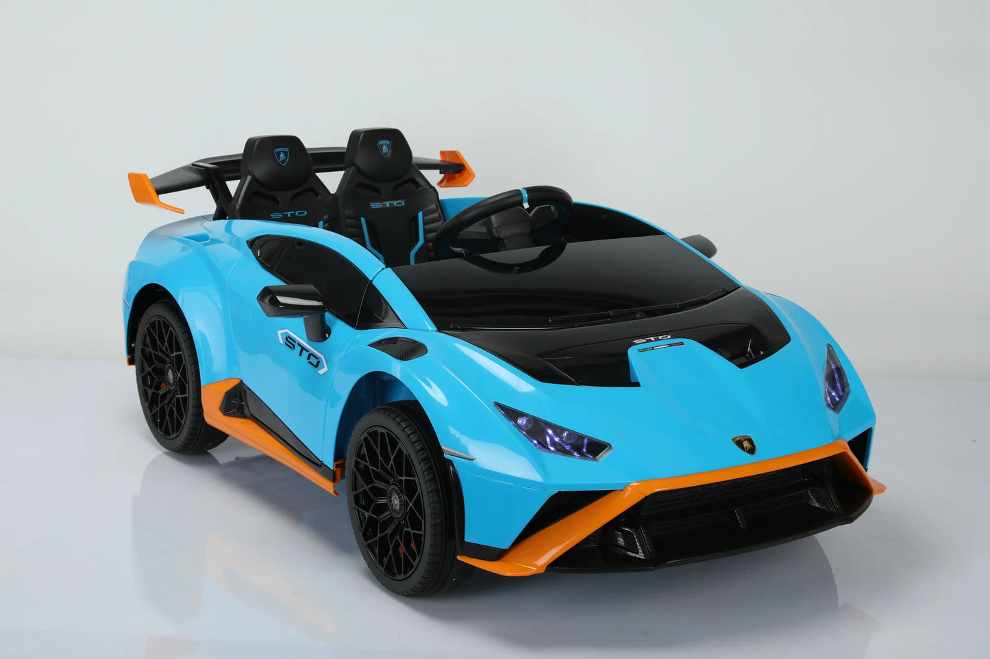 Lamborghini Huracan STO Ride on Car With Rubber Wheels 12v