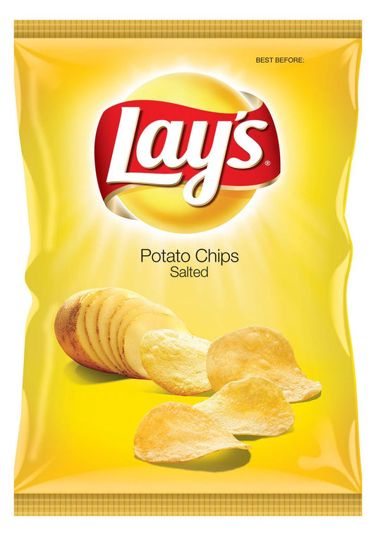 Lays Potato Chips Salted - 48 x 36g