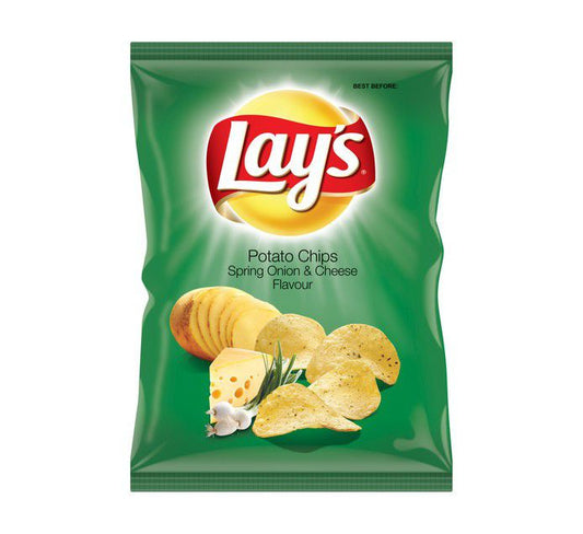 Lays Potato Chips Spring Onion And Cheese - 48 x 36g
