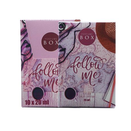 Perfume Box Follow Me For Her Perfume Pocket size Box of 10