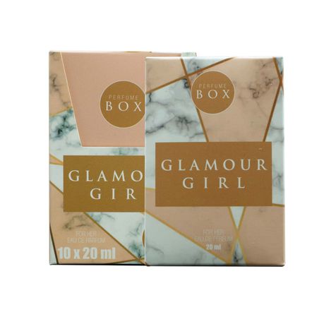 Perfume Box Glamour Girl For Her Perfume Pocket size Box of 10