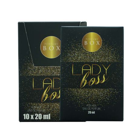 Perfume Box Lady Boss For Her Perfume Pocket size Box of 10