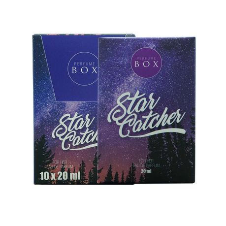 Perfume Box Star Catcher For Her Perfume Pocket size Box of 10