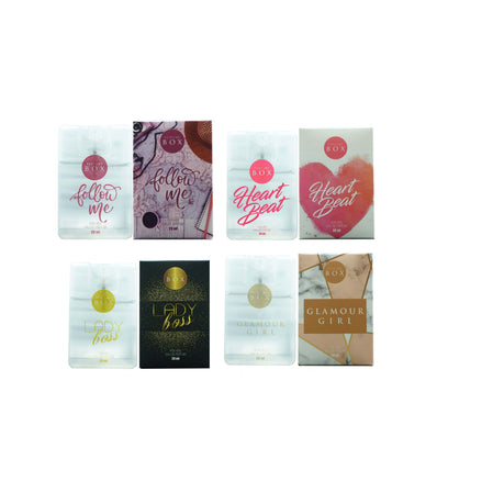 Perfume Box - Pack of 4 Perfumes For Her Pocket Size
