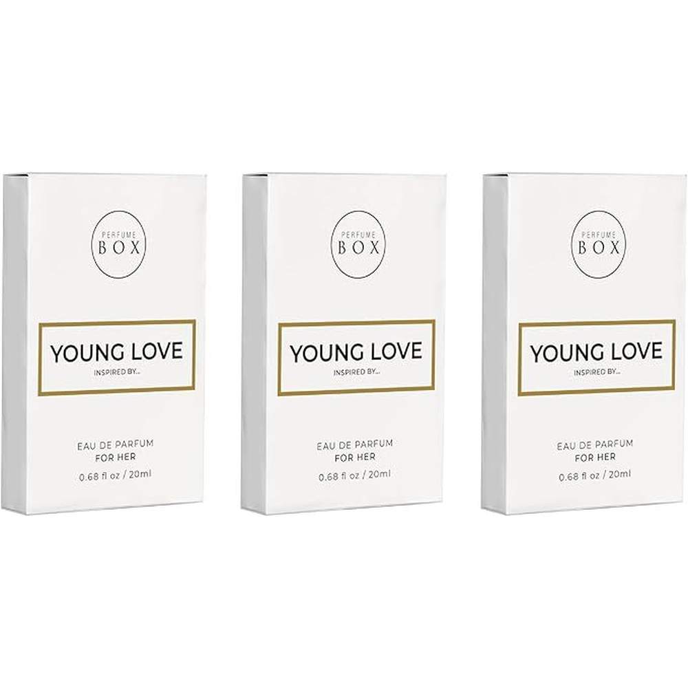 Perfume Box Young Love For Her – Pocket 20ml Eau De Parfum Set of 3
Discover the charm of Young Love For Her, a pocket-sized Eau De Parfum set of 3 inspired by Coco Mademoiselle by Chanel. This chic and modern fragrance captures the thrill of new beginnings, blending fresh, floral, and warm notes for a confident and playful scent.