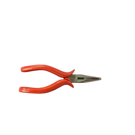 Pliers Long Nose ( 150mm 6'' )
The plier long nose with a length of 150mm (6 inches) is a compact and versatile hand tool designed for precision tasks. Its long and slender jaws with a pointed tip allow for reaching into tight spaces, gripping small objects, and bending or shaping wires with precision.