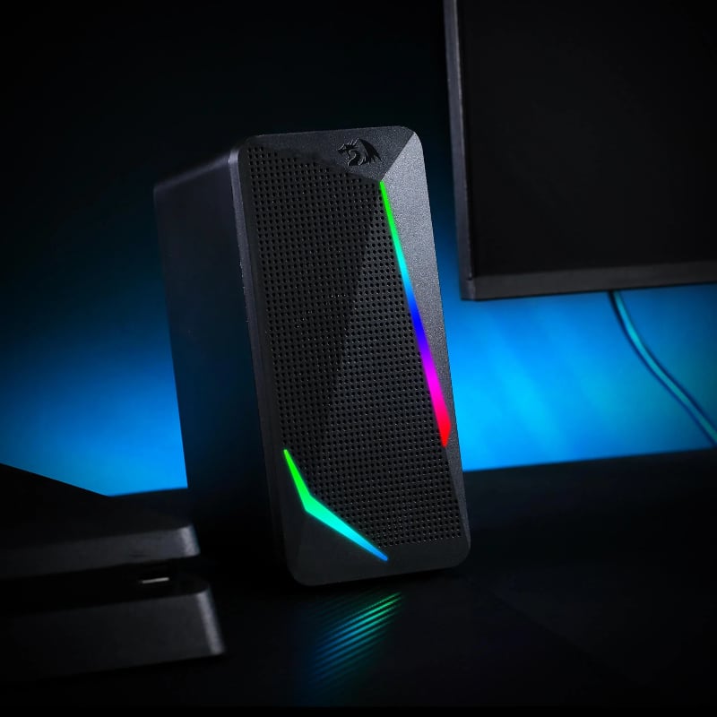 REDRAGON 2.0 Satellite Speakers WALTZ β Black.